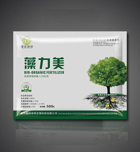 海藻特殊功能性肥料—藻力美